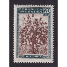 ARGENTINA 1935 GJ 765U ESTAMPILLA NUEVA MINT PAPEL AUSTRIACO MUY RARO !!! U$ 260